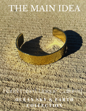 Load image into Gallery viewer, Hammered Brass Bracelet