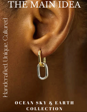 Load image into Gallery viewer, Mixed Metal Earrings