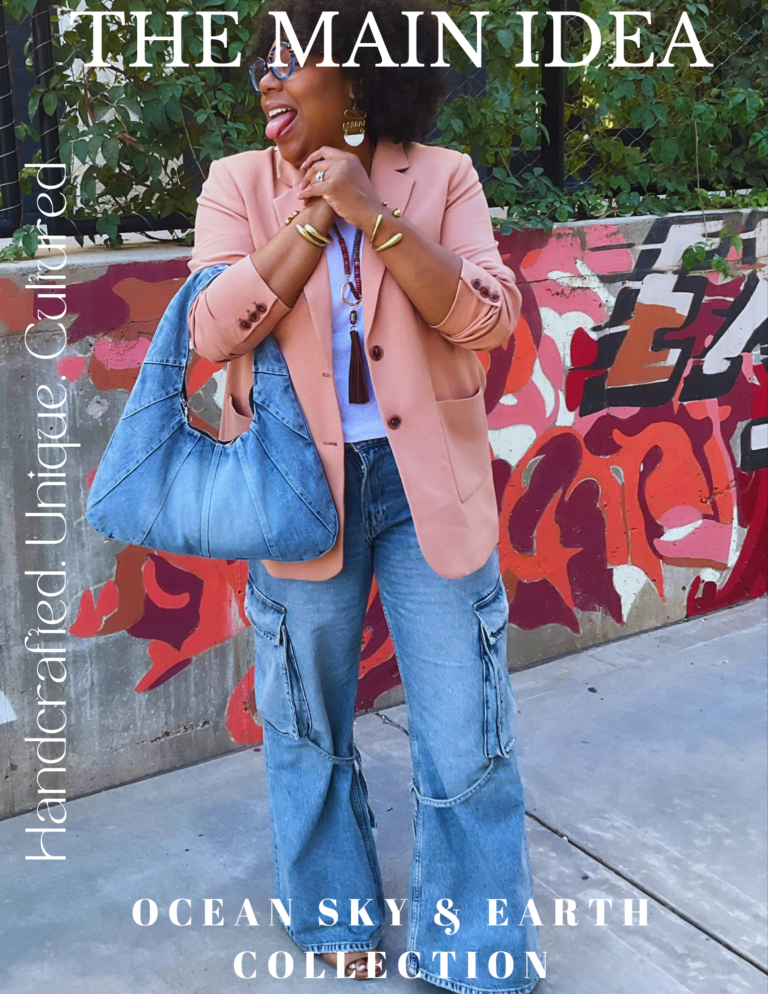 Denim Hobo Bag – iamthemainidea